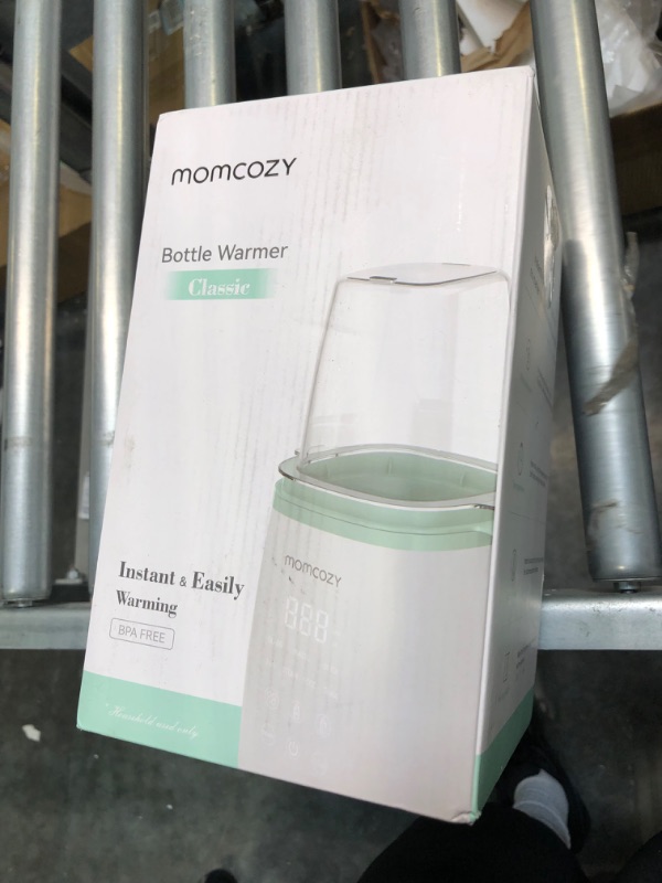 Photo 1 of Momcozy Smart Baby Bottle Warmer, Fast Baby Milk Warmer with Accurate Temperature Control and Automatic Shut-Off, Multifunctional Bottle Warmers for Breastmilk or Formula White
