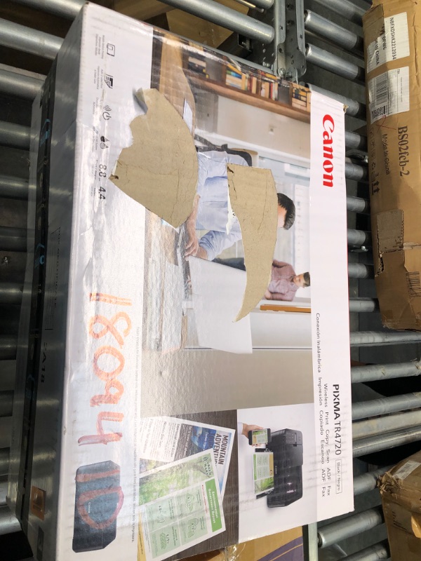 Photo 1 of Canon PIXMA TR4720 All-in-One Wireless Printer Home use, with Auto Document Feeder, Mobile Printing and Built-in Fax, Black PIXMA TR4720 BK Printer Printer