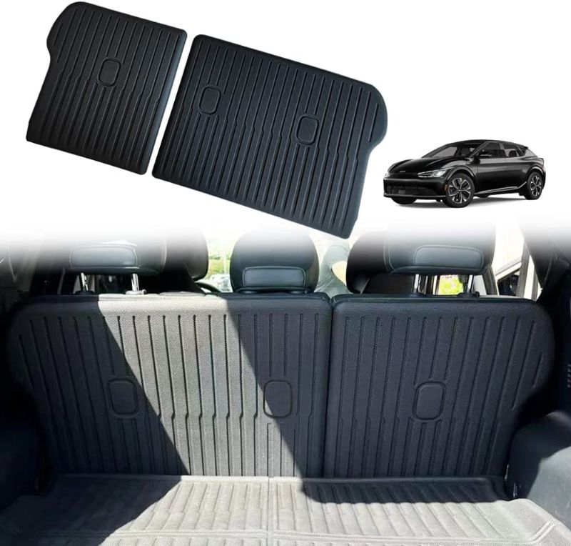 Photo 1 of BestEvMod for EV6 Second Row Seats Back Cover Mat All Weather Rear Seat Protector Pet Mat XPE Material High Temperature Resistance Odorless Waterproof Compatible with 2022 Kia EV6 Accessories