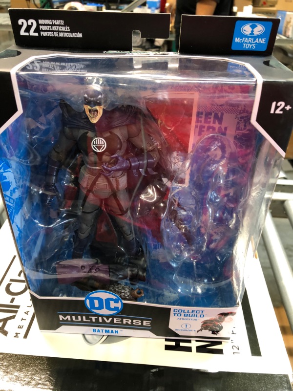 Photo 1 of McFarlane - DC Build-a 7" Figures Wave 8 - Blackest Night - Batman Grey,blue
*MAY HAVE DIFFERENT ARM AND LEG IN PACKAGE AS WELL*