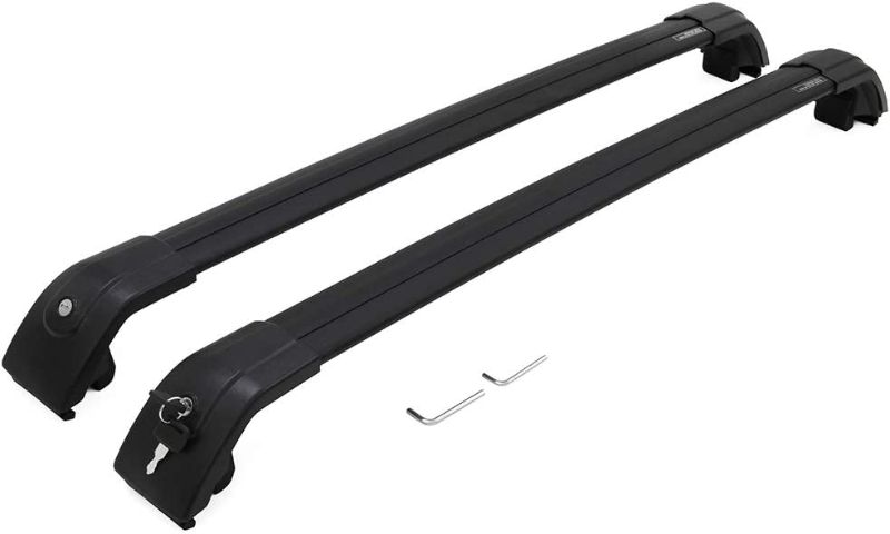 Photo 1 of Aintier Roof Rack Side Rails Cross Bars for for Hyundai Tucson 2016-2020 Crossbar Roof Cargo Rack Luggage-Fits Side Rails Models ONLY