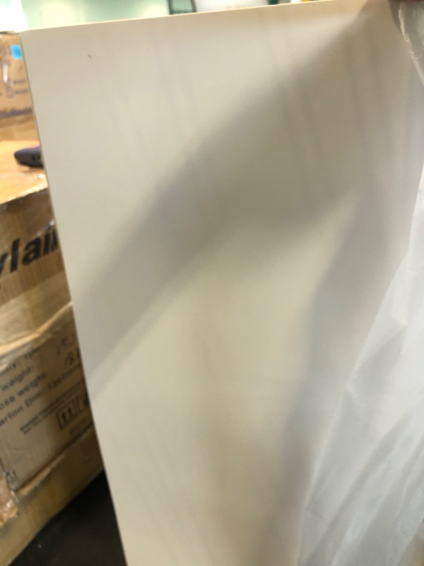 Photo 1 of Art3d Drop Ceiling Tiles 24x24 in White (12-Pack, 48 Sq.ft), Wainscoting Panels Glue Up 2x2 24"x24" White 12