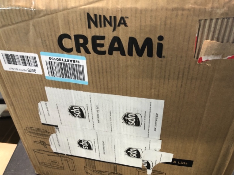 Photo 1 of Ninja NC299AMZ CREAMi Ice Cream Maker, for Gelato, Mix-ins, Milkshakes, Sorbet & Pints 4 Pack, Compatible with NC299AMZ & NC300s Series Creami Ice Cream Makers, BPA-Free & Dishwasher Safe, Color Lids
