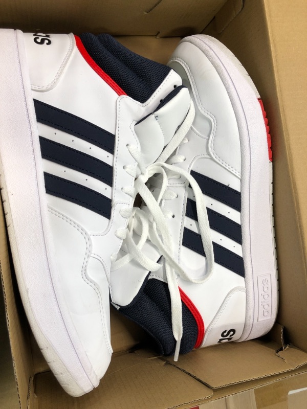 Photo 2 of adidas Men's Hoops 3.0 Mid Classic Vintage-Like Casual Sneakers from Finish Line