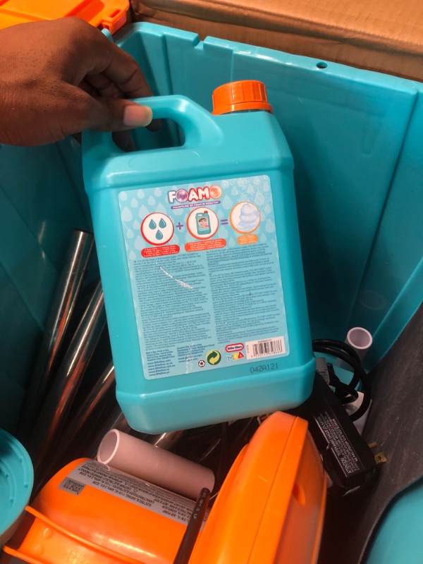 Photo 1 of Little Tikes FOAMO Foam Machine is an Easy-to-Assemble Foam Making Toy Perfect for Birthdays, Celebrations or Any Day You Want an Awesome Foam Party