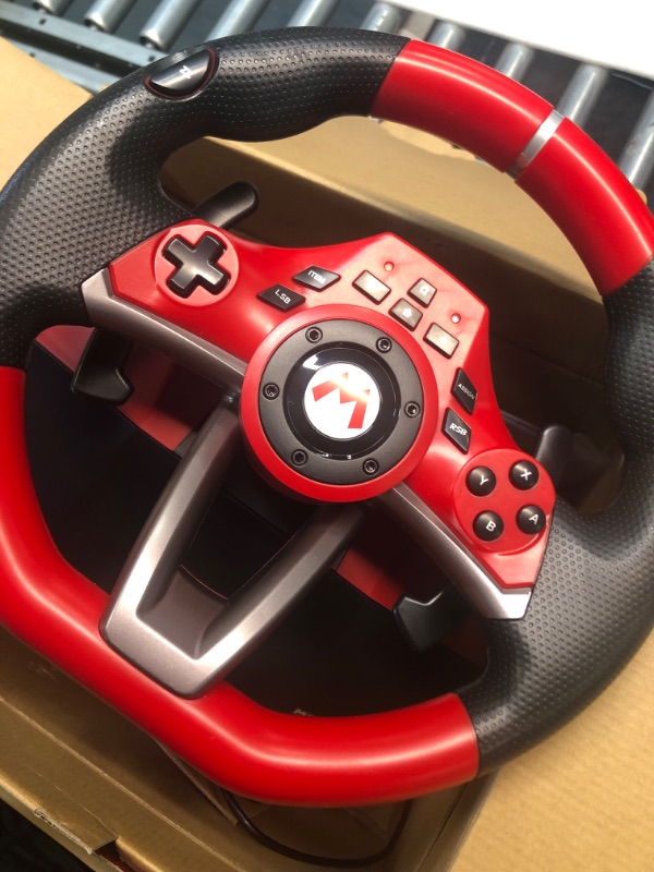 Photo 1 of Hori Mario Kart Racing Wheel Pro Deluxe for Nintendo Switch