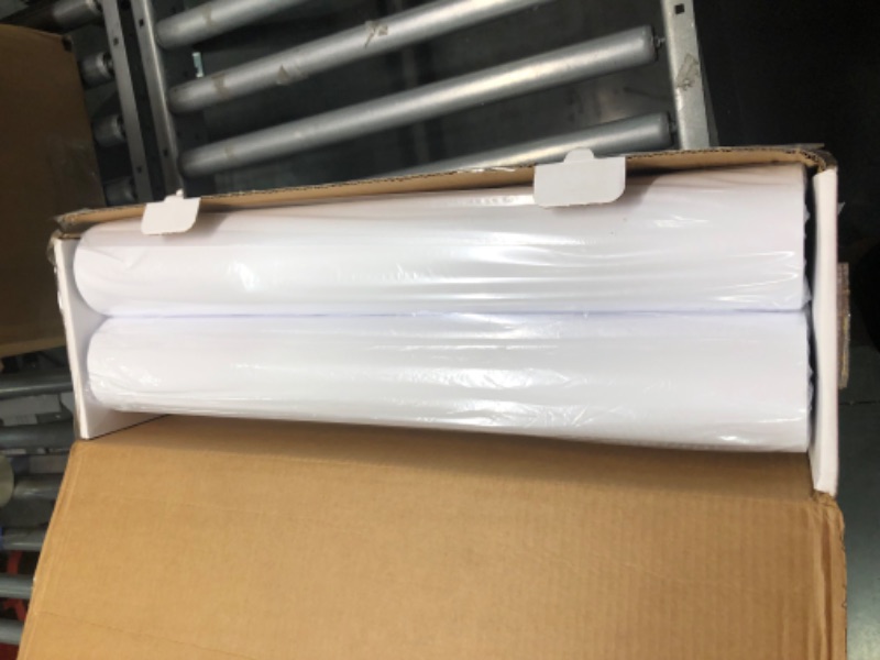 Photo 1 of ACYPAPER Plotter Paper 24 x 150, CAD Paper Rolls, 20 lb. Bond Paper on 2" Core for CAD Printing on Wide Format Ink Jet Printers, 4 Rolls per Box. Premium Quality