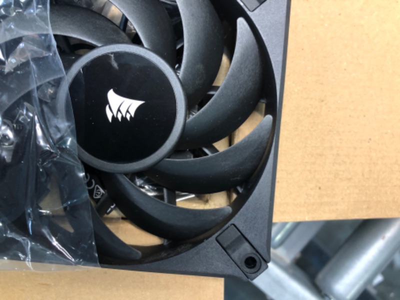 Photo 3 of Corsair iCUE H100i RGB Elite Liquid CPU Cooler (16 Dynamic RGB LEDs, 120mm AF Elite Series FDB Fans, 240mm Radiator, iCUE Software Compatible, LGA 1700, 1200, 115X, 2066, and AM4 Sockets) Black 240mm Radiator ELITE Cooler