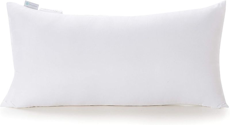 Photo 1 of 
Acanva Fluffy Pillow Insert for Bed Sleeping, Decorative Stuffer Cushion Sham Filler, 1 Count (Pack of 1), White