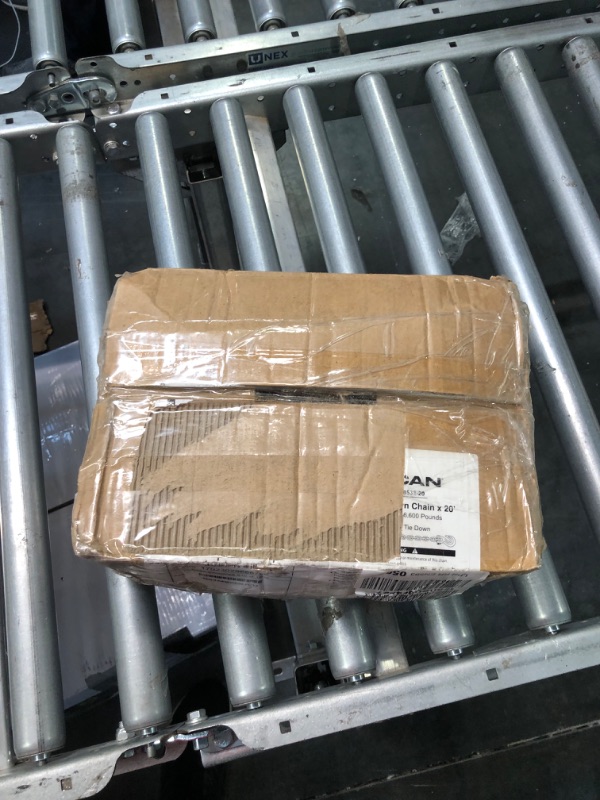 Photo 1 of VULCAN Binder Chain with Clevis Grab Hooks - Grade 70-3/8 Inch x 20 Foot - 6,600 Pound Safe Working Load