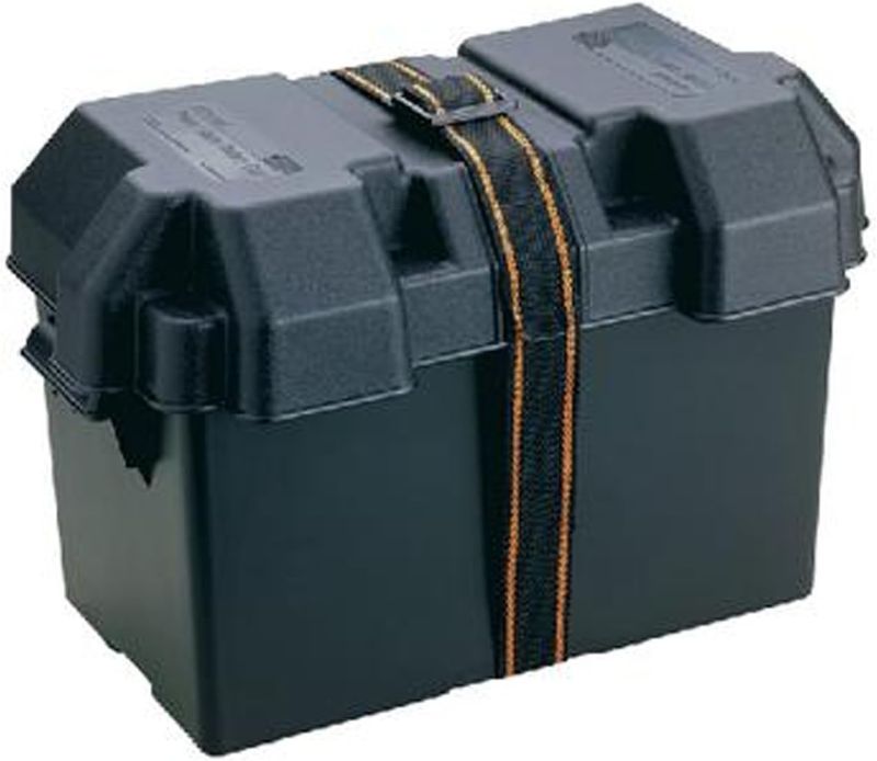 Photo 1 of  2pc Attwood Corporation 9067-1 Power Guard 27 Battery Box