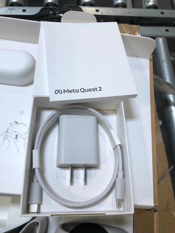 Photo 7 of Meta Quest 2 — Advanced All-In-One Virtual Reality Headset — 128 GB Headset Only 128GB ( Lightly USE) NEW (unable to test) 