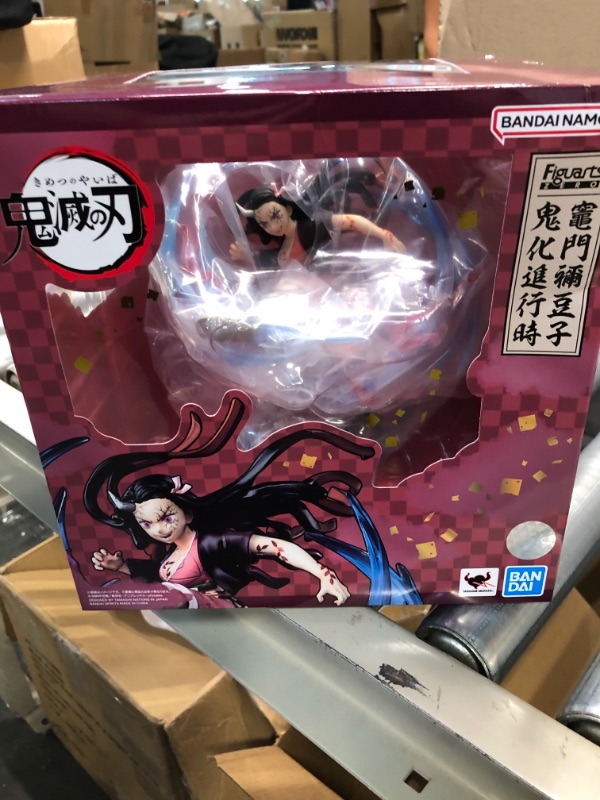 Photo 3 of TAMASHII NATIONS - Demon Slayer: Kimetsu no Yaiba - Nezuko Kamado Demon Form Advancing Ver., Bandai Spirits FiguartsZERO Figure Technique Nezuko Kamado Demon Form Advancing Ver.