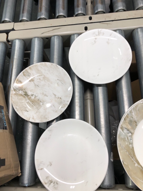 Photo 5 of 10 Piece dinnerware set - 3 plates- 3 salad plates -4 bowls - stone design