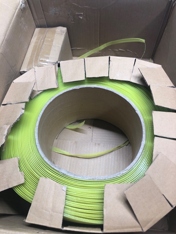 Photo 5 of NVOYAJUAN Packaging Heavy Duty (660Lbs) Strapping Kit, Plastic Polyester Poly Straps Banding Supplies Material Tool Polypropylene Coil