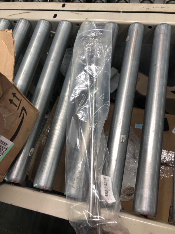 Photo 1 of 2 Pack Ceiling Mount Bracket, Stainless Steel Wardrobe Pipe Bracket Rod Holder Ceiling Holder, ULIFESTAR Shower Curtain Closet Wardrobe Rod Lever Support Holder Pipe Flange Socket 32x500mm/1.26x20''