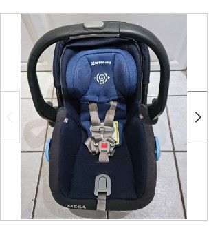 Photo 1 of MESA V2 Infant Car Seat- Blue / Black + Base for MESA/MESA V2