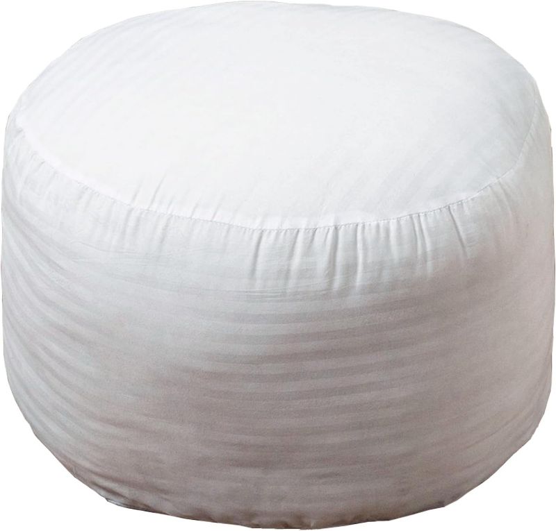 Photo 1 of Asuprui Pouf Ottoman Filling,Footstool Filler, Polyfill Stuffing,Pouf Stuffing,Pouf Ottoman Filler,Bean Bag Filler,20x20x12 Inches Round Poof Filler, Floor Bean Bag Chair Stuffing (Pouf Filling)