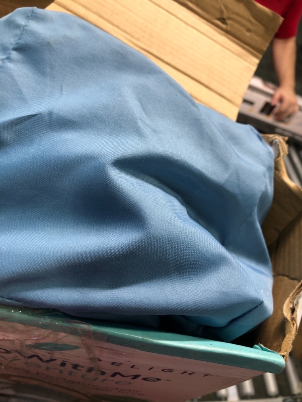 Photo 1 of Baby Delight Go with Me Venture Portable Chair, Indoor and Outdoor, Sun Canopy, 3 Child Growth Stages, Teal Venture Deluxe, Teal