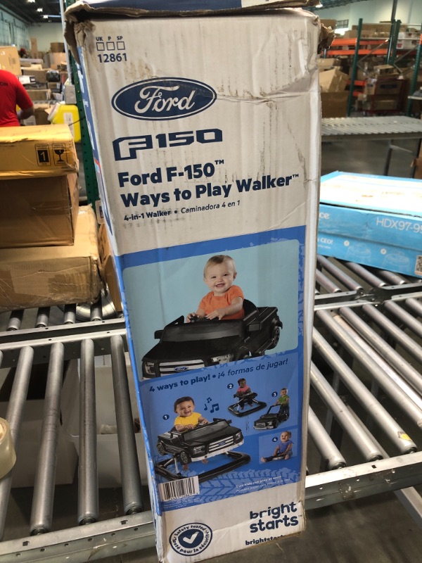Photo 1 of Bright Starts Ways to Play Walker™ - Ford F-150, Agate Black, 4-in-1 Walker Ages 6 Months+ Ford F-150 Agate Black