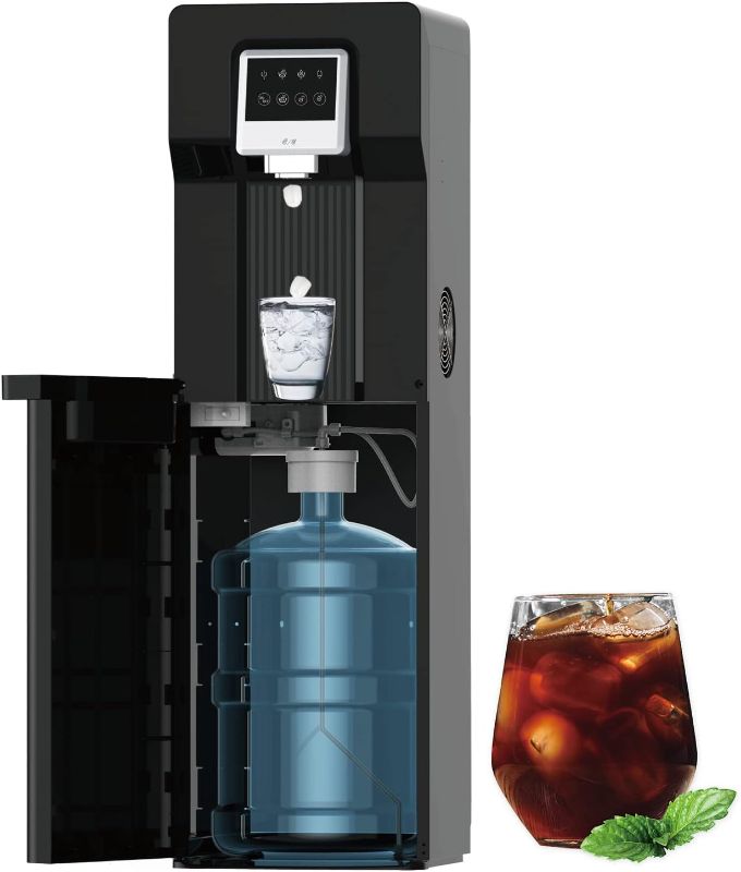 Photo 1 of AKT 2 in 1 Water Dispenser with Ice Maker for 5 Gallon Bottle Bottom Load 27 lbs in 24 hrs for Home Office (Without Hot Water)