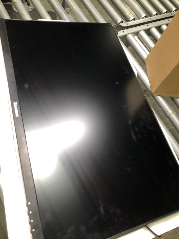 Photo 1 of memzuoix 27-Inch QHD Gaming Monitor 165Hz, IPS PC Monitor with Rainbow Lights, 1ms, 99% sRGB, FreeSync G-Sync Compatible, Eye Care, VESA Mountable, HDMI, DisplayPort and Speakers, Black