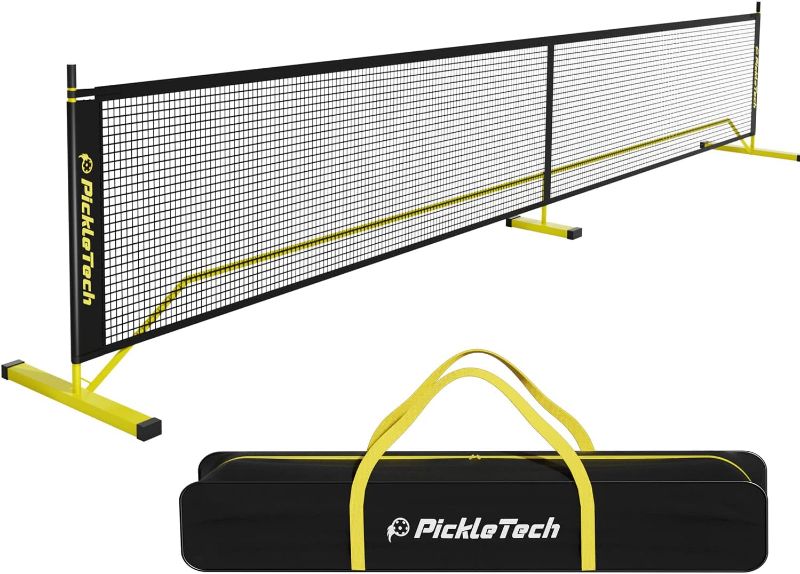 Photo 1 of PICKLETECH Portable Pickleball Net Outdoor 22FT Regulation Size Set 3.0 Reinforced Version