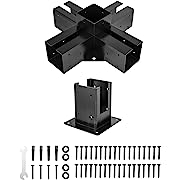 Photo 1 of 5-Way Woodwork DIY Pergola Brackets Kit, Elevated Wood Stan