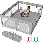 Photo 1 of Zimmoo Baby Playpen, 71"x59" Extra Large Playpen for Babies an…