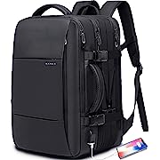 Photo 1 of BANGE Weekender Carry-on Backpack,45L Expandable Travel…