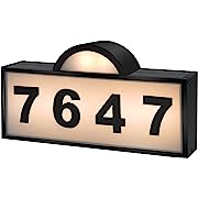 Photo 1 of 
Solar House Numbers for Outside, Aqonsie Solar Powered Address Sign, Waterproof Outside House Numbers 3200K Warm LED & 6500k White LED Illuminated Address Plaques with 2 Lighting Modes for House/HomeSolar House Numbers for Outside, Aqonsie Solar Powered 