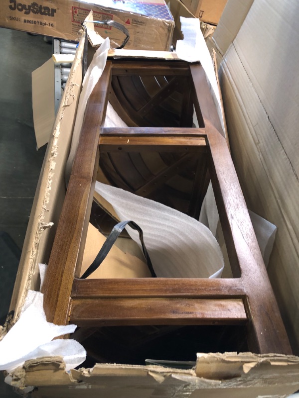 Photo 1 of AquaTeak The Original Kai Corner Teak Bath Shelf 