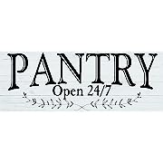 Photo 1 of 
AMELIA SHARPE Pantry Open 24/7 White tin Sign 16" x 6" tin Sign Wall DecorAMELIA SHARPE Pantry Open 24/7 White tin Sign 16" x 6" tin Sign…