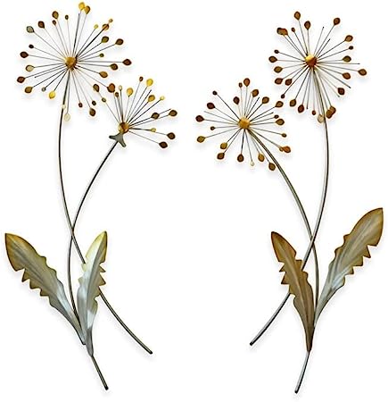 Photo 1 of 1-Piece Dandelion Wall Decor Set - Whimsical and Delicate Floral Art for Your Living Space