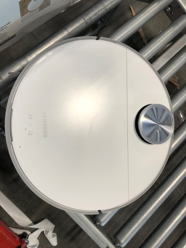 Photo 4 of SAMSUNG Jet Bot+ Robot Vacuum Cleaner w/ Clean Station, Automatic Emptying, Precision Cleaning, 5-Layer Filter, Intelligent Power Control for Hardwood Floors, Carpets, Area Rugs, VR30T85513W/AA, White Jet Bot +