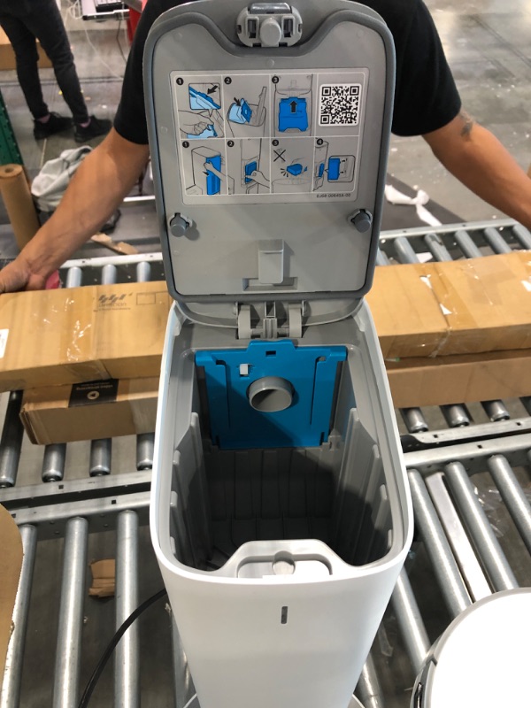 Photo 5 of SAMSUNG Jet Bot+ Robot Vacuum Cleaner w/ Clean Station, Automatic Emptying, Precision Cleaning, 5-Layer Filter, Intelligent Power Control for Hardwood Floors, Carpets, Area Rugs, VR30T85513W/AA, White Jet Bot +