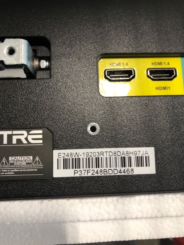 Photo 4 of Sceptre 24" Professional Thin 75Hz 1080p LED Monitor 2x HDMI VGA Build-in Speakers, Machine Black (E248W-19203R Series) 24" 75Hz Monitor