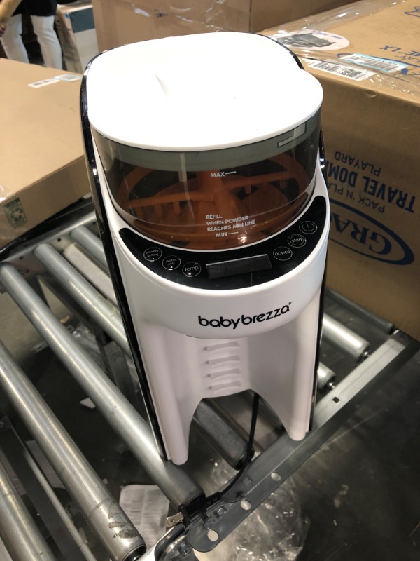 Photo 5 of New and Improved Baby Brezza Formula Pro Advanced Formula Dispenser Machine - Automatically Mix a Warm Formula Bottle Instantly - Easily Make Bottle with Automatic Powder Blending