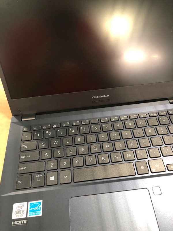 Photo 3 of ASUS ExpertBook P2451 Thin & Light Business Laptop, 14” FHD, Intel Core i3-10110U, 128GB SSD, 8GB RAM, Backlit Keyboard, Military-Grade, Fingerprint, Wi-Fi 6, TPM 2.0, Win10 Pro, P2451FA-XH33 Intel Core i3 10th Gen 8 GB 128 GB Windows 10 Pro