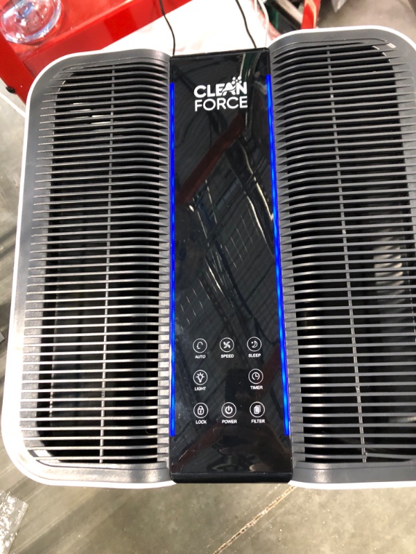 Photo 1 of CLEANFORCE Extra large Air Purifier for home large room, covers 3000 sqft, H13 True HEPA Filter, Filters 99.97% dust, pet hair, smoke, odor, pollen, VOCs, Commercial Air Cleaner for office, classroom