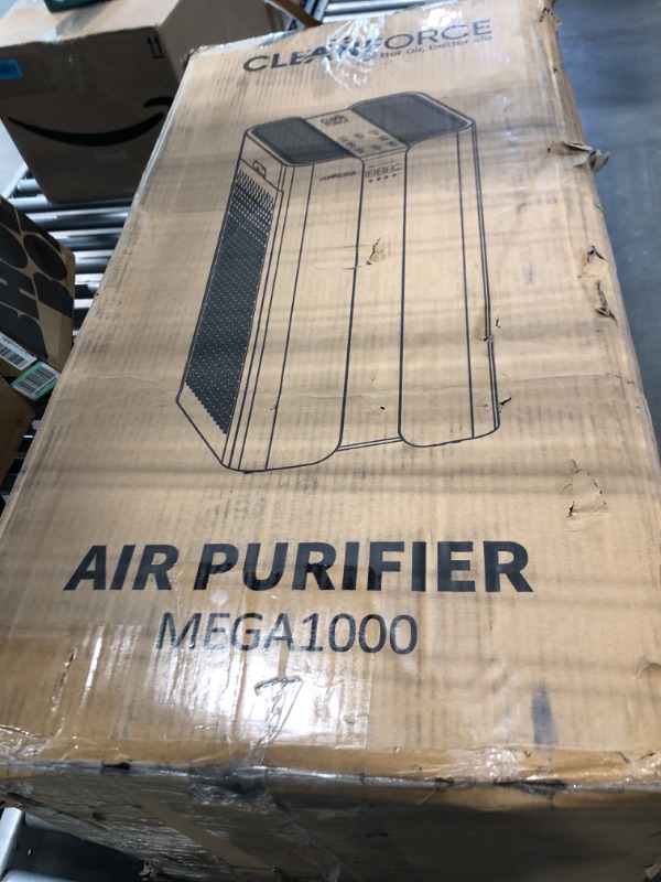 Photo 1 of CLEANFORCE Extra large Air Purifier for home large room, covers 3000 sqft, H13 True HEPA Filter, Filters 99.97% dust, pet hair, smoke, odor, pollen, VOCs, Commercial Air Cleaner for office, classroom