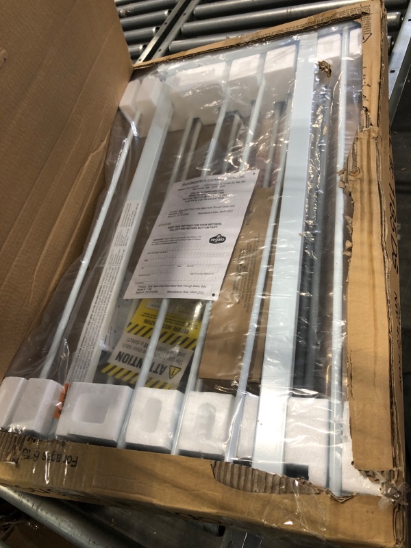 Photo 1 of Regalo Extra Wide Easy Open Metal Walk Through Baby Gate
