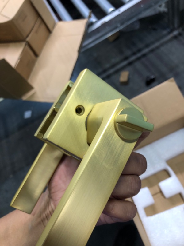 Photo 2 of 6 PC DOOR HANDLE GOLD 