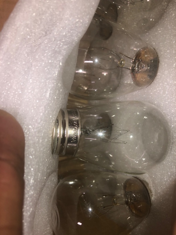 Photo 1 of addlon LED Outdoor String Lights 48FT with Edison Vintage Shatterproof Bulbs and Commercial Grade Weatherproof Strand - ETL Listed Heavy-Duty Decorative Lights for Patio Garden 48FT Black