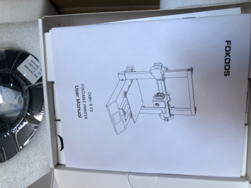 Photo 7 of FOKOOS Odin FDM 3D Printer Foldable 99% Pre-Assembled Time-Lapse Video Made Max Print Speed 300mm/s Direct Drive