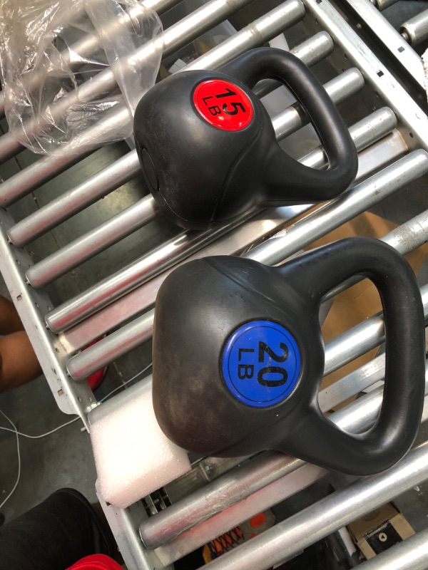 Photo 1 of 
BalanceFrom Wide Grip Kettlebell Exercise Fitness Weight 15lbs&20lbs