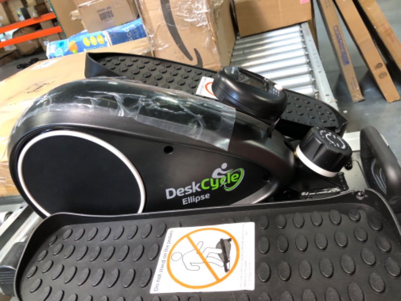Photo 2 of DeskCycle Ellipse Under Desk Elliptical Machine - Get Fit While You Work with Our Compact Mini Seated Elliptical Machine - Burn Calories, Boost Energy, Tone Muscles, and Increase Productivity