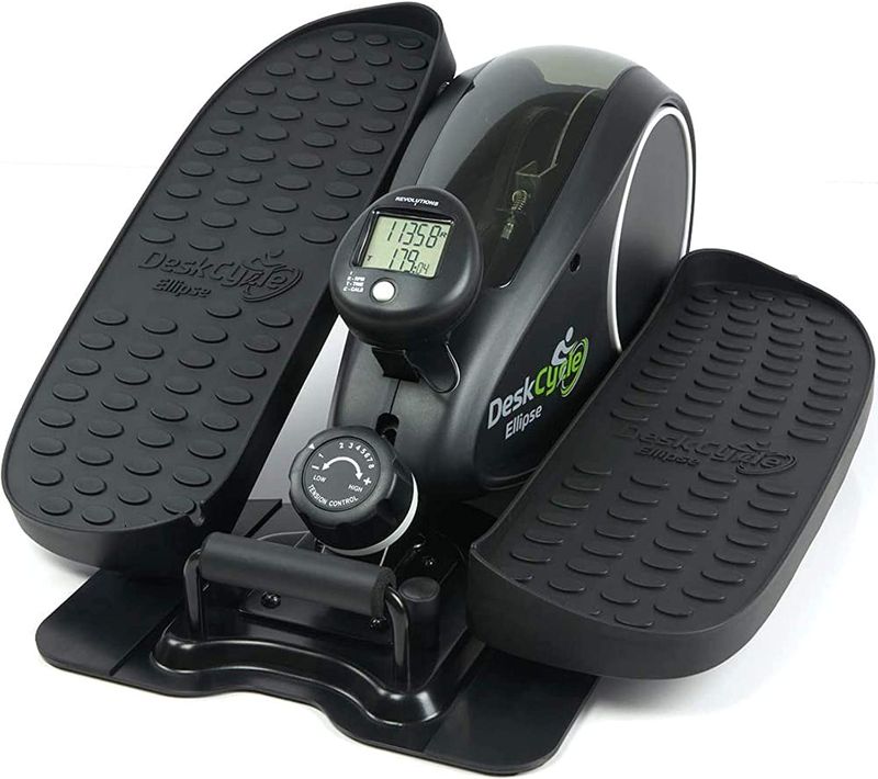 Photo 1 of DeskCycle Ellipse Under Desk Elliptical Machine - Get Fit While You Work with Our Compact Mini Seated Elliptical Machine - Burn Calories, Boost Energy, Tone Muscles, and Increase Productivity