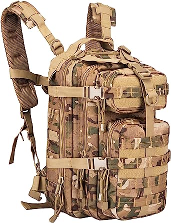 Photo 1 of ARMYCAMO Small 30L Rucksack Military Tactical Backpack Outdoors Bug Out Bag Acu