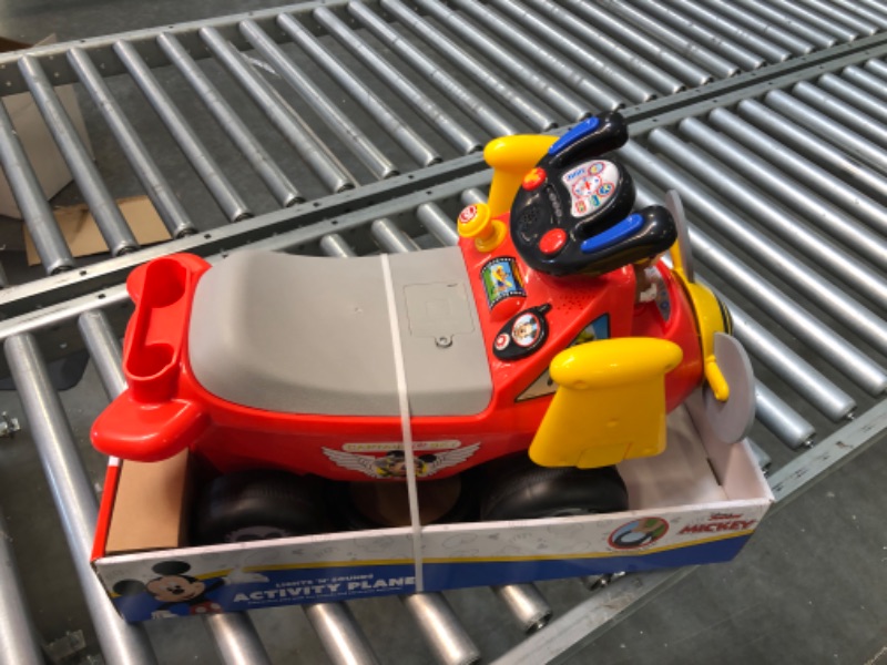 Photo 1 of Kiddieland Disney Mickey Mouse Plane Light & Sound Activity Ride-On